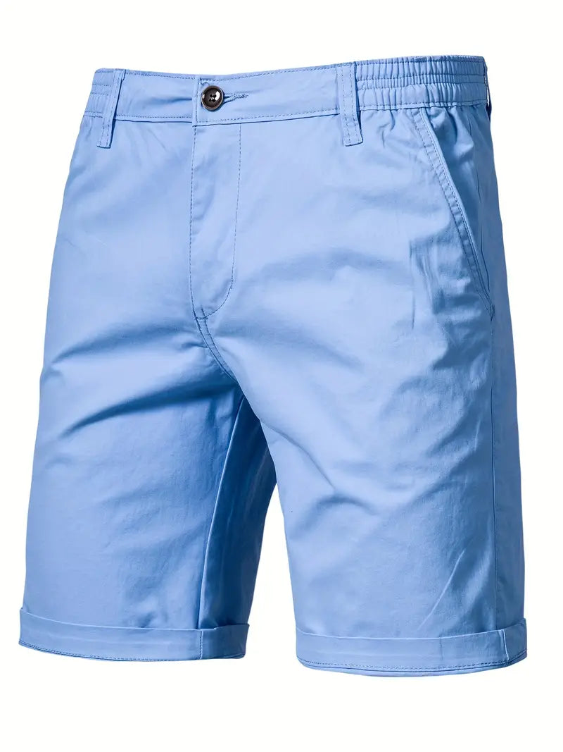 Pantaloni corti in cotone con tasche