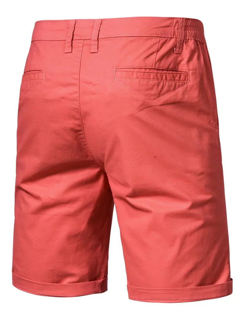 Pantaloni corti in cotone con tasche