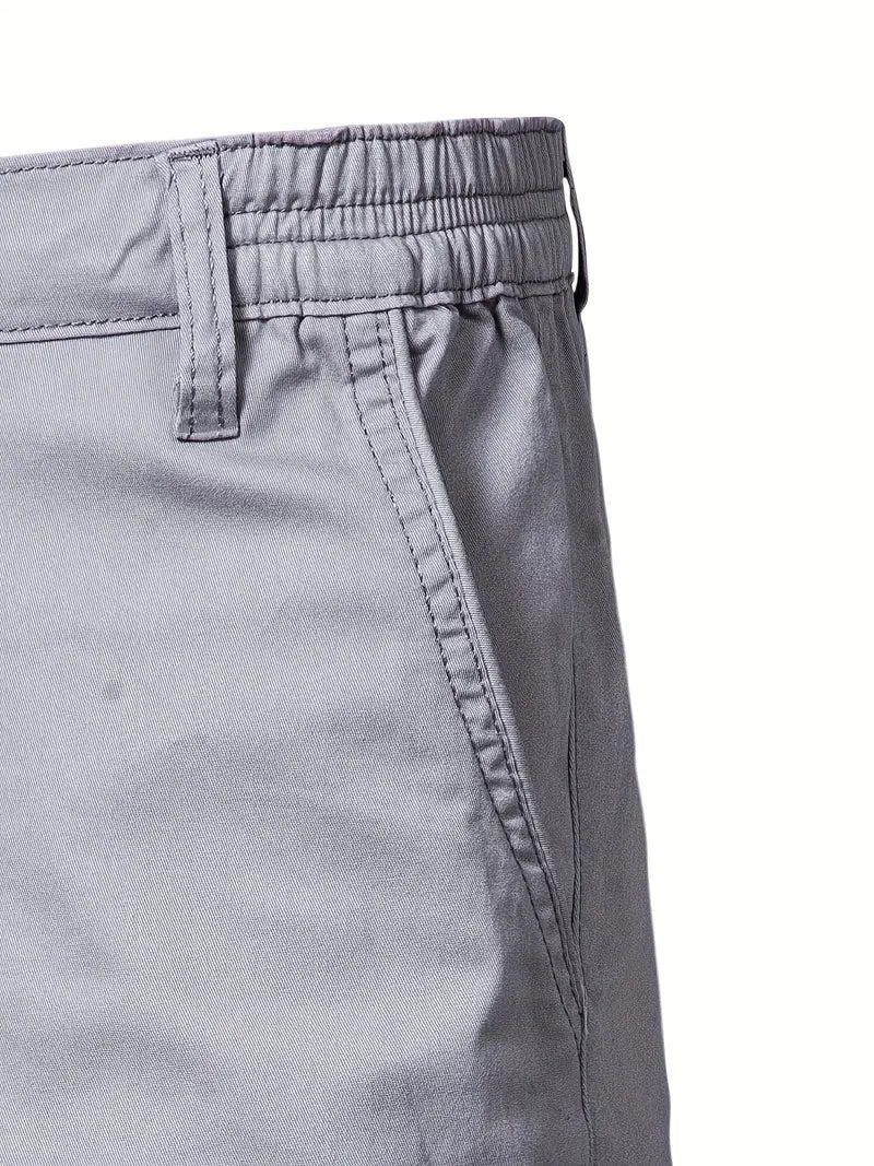 Pantaloni corti in cotone con tasche