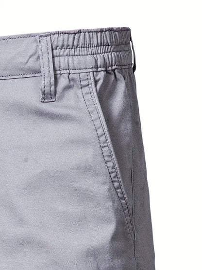 Pantaloni corti in cotone con tasche