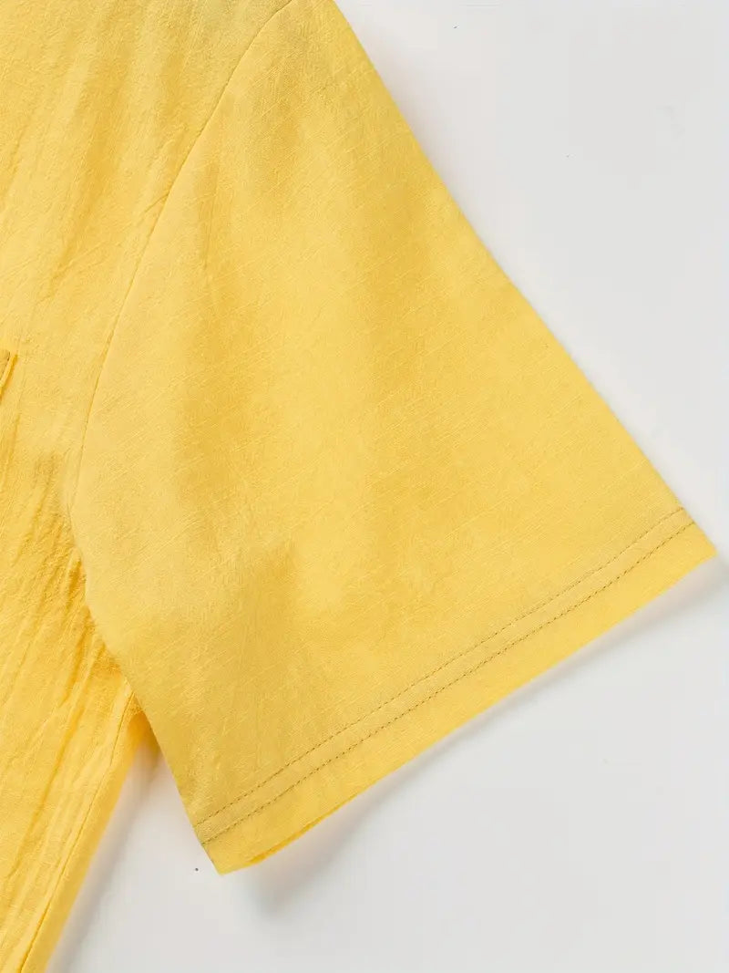 Camicia elegante a maniche corte