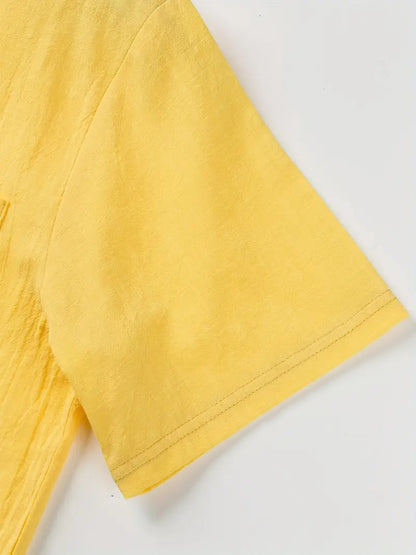 Camicia elegante a maniche corte