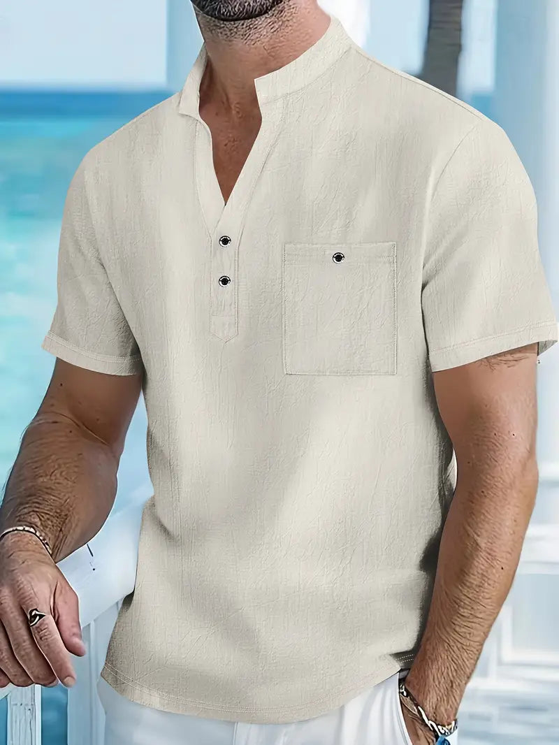 Camicia elegante a maniche corte