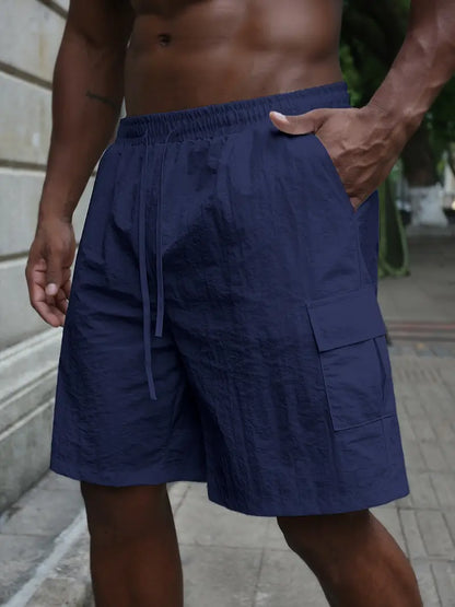 Pantaloni corti traspiranti con vita elastica