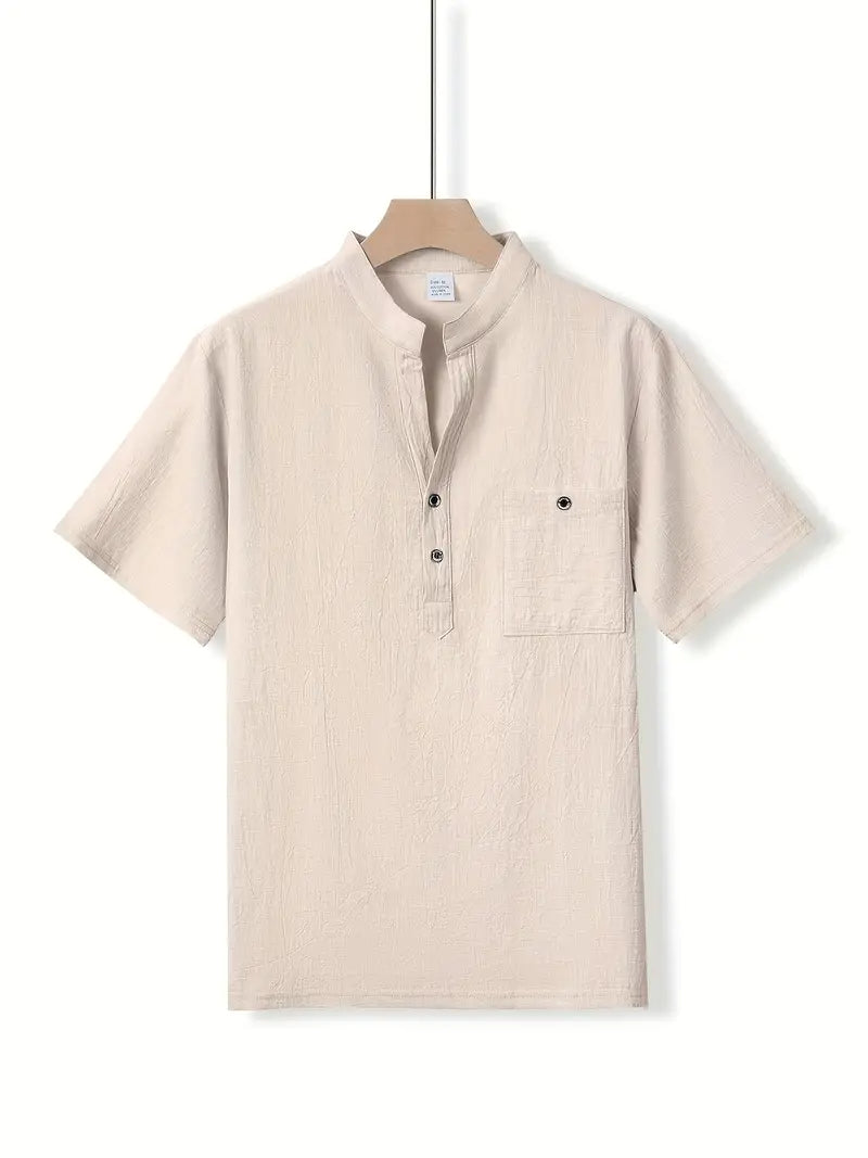 Camicia elegante a maniche corte