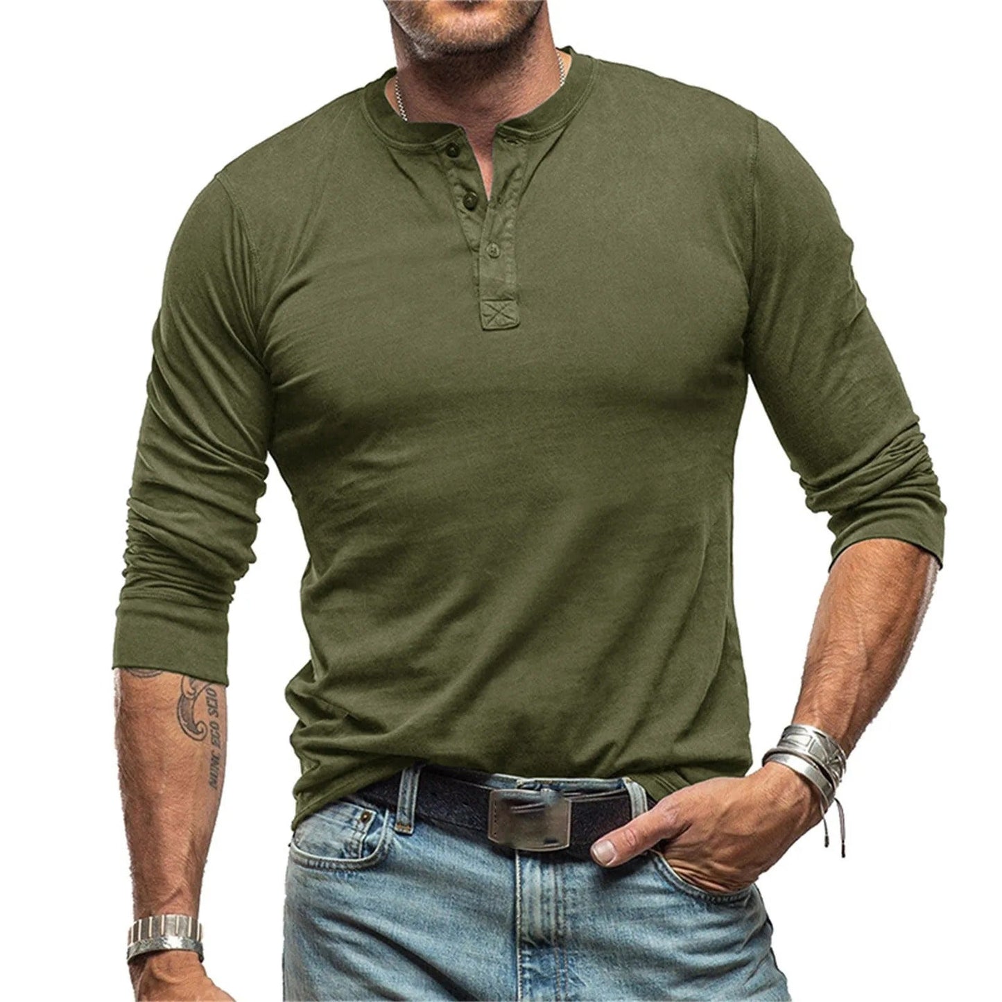 Camicia vintage a maniche lunghe