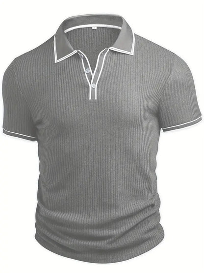 Polo elegante a maniche corte