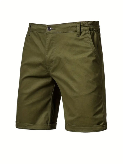 Pantaloni corti in cotone con tasche