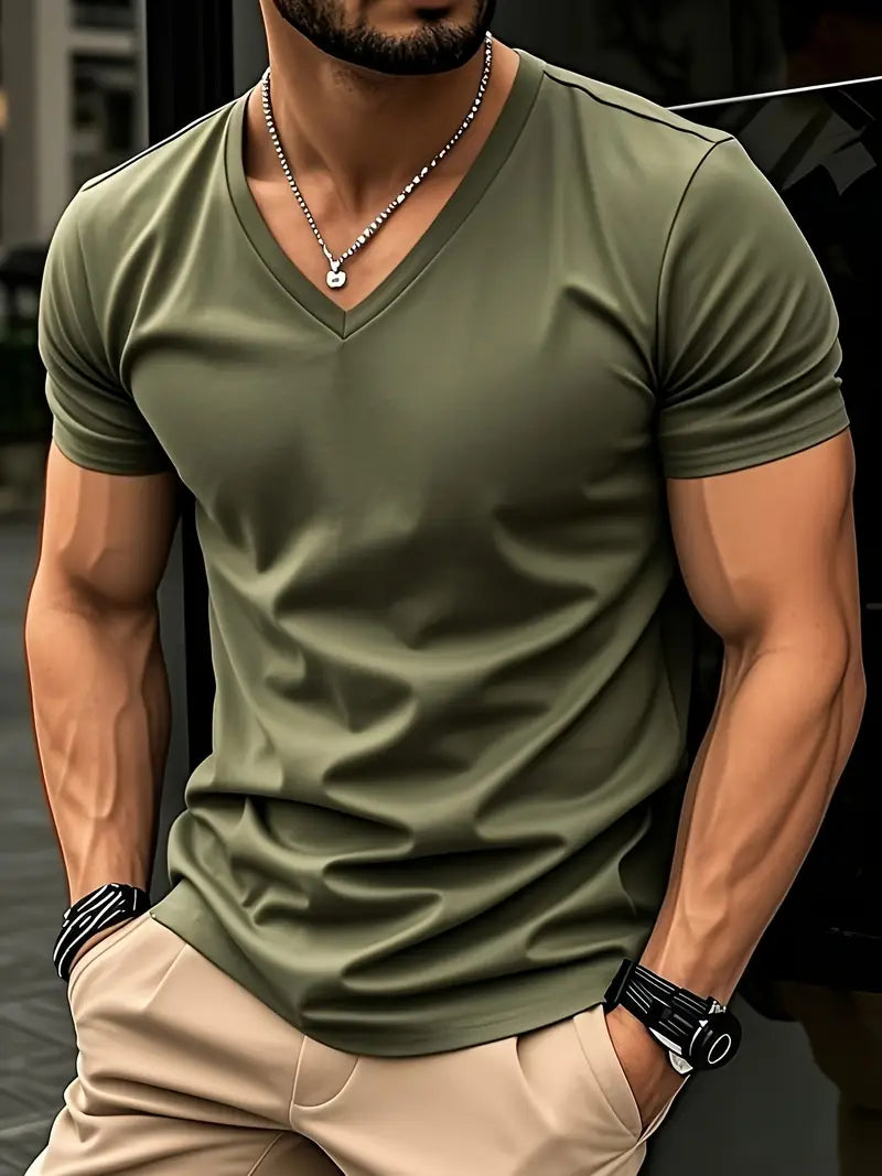 T-shirt elegante a maniche corte
