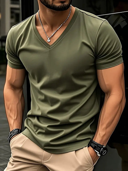 T-shirt elegante a maniche corte