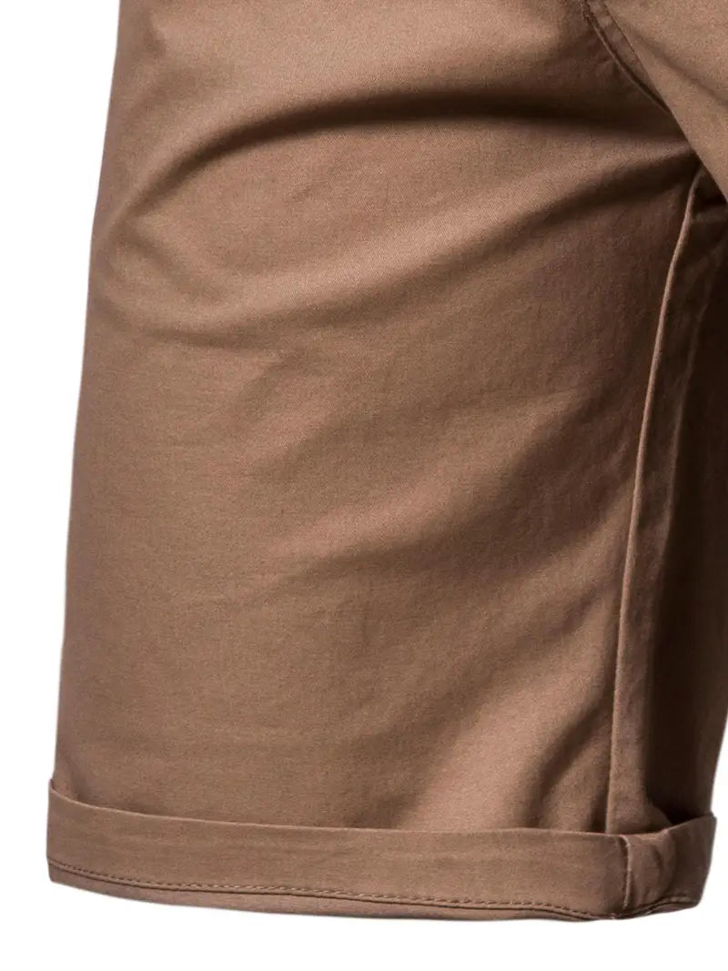 Pantaloni corti in cotone con tasche