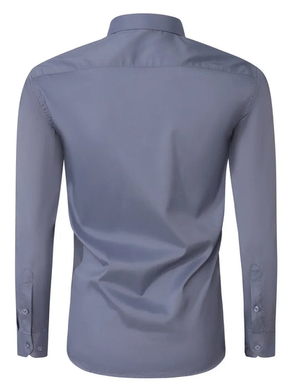 Elegante camicia a maniche lunghe con bottoni