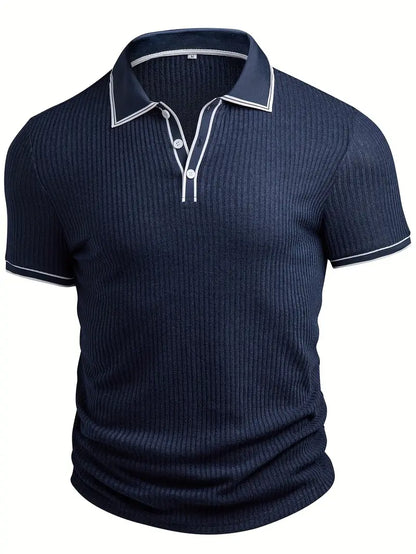 Polo elegante a maniche corte