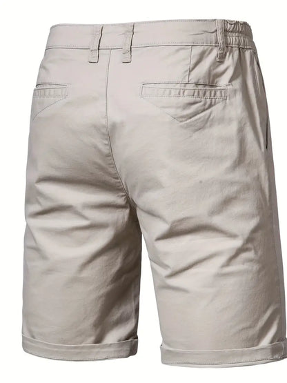 Pantaloni corti in cotone con tasche