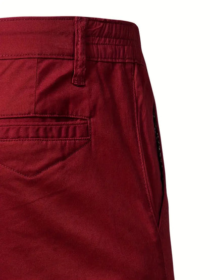 Pantaloni corti in cotone con tasche