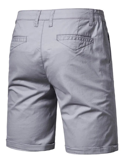 Pantaloni corti in cotone con tasche