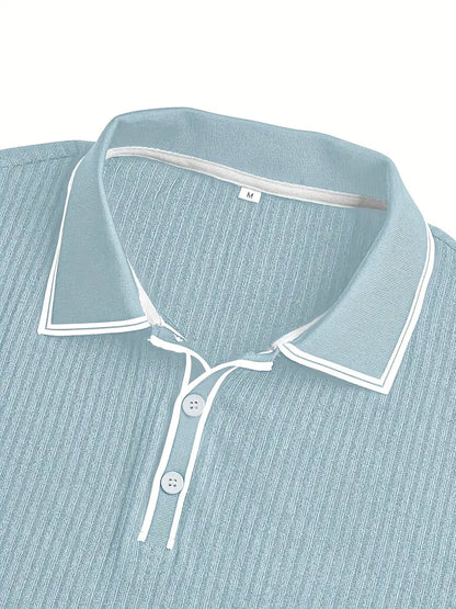Polo elegante a maniche corte
