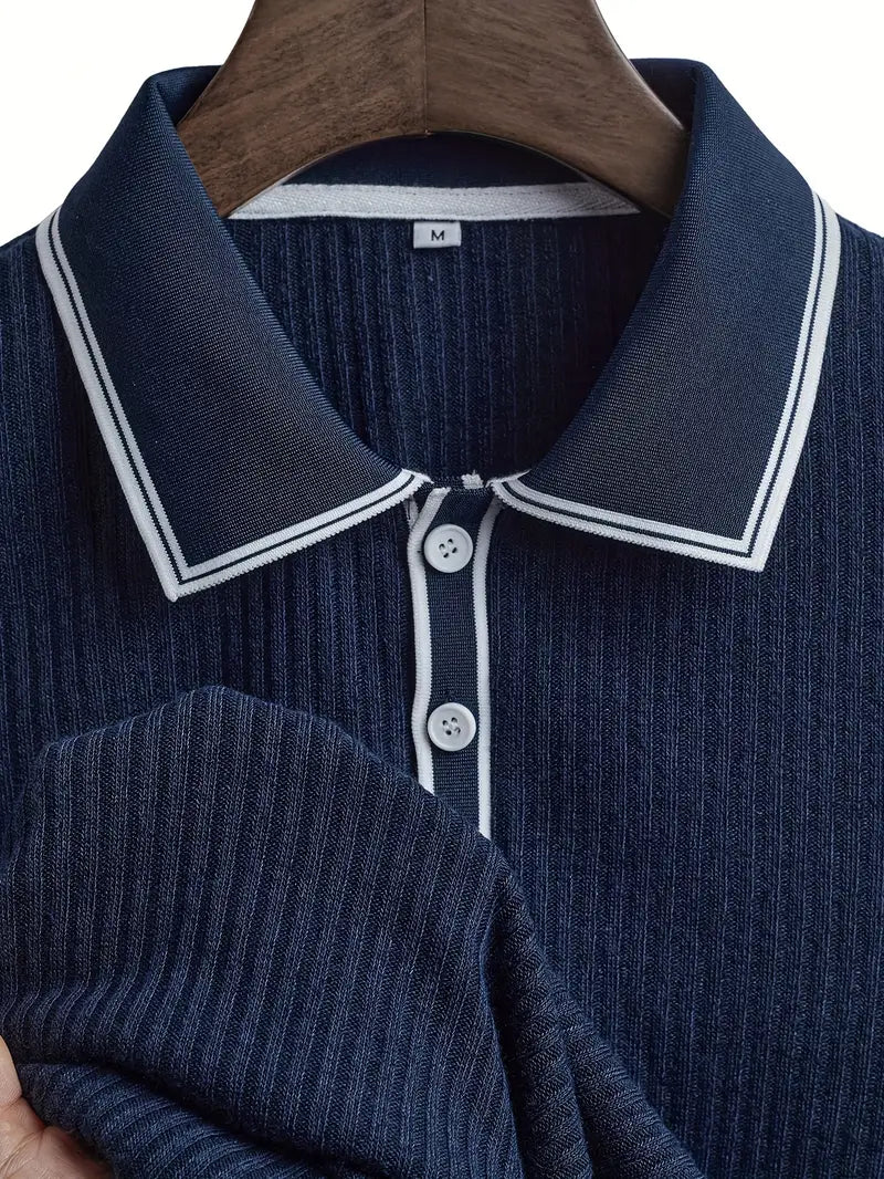 Polo elegante a maniche corte