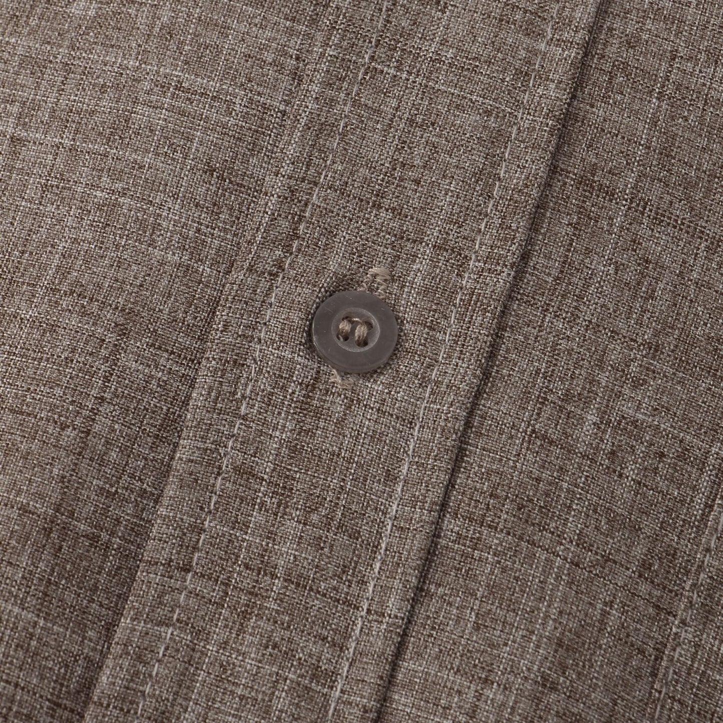 Camicia in cotone unita con bottoni.