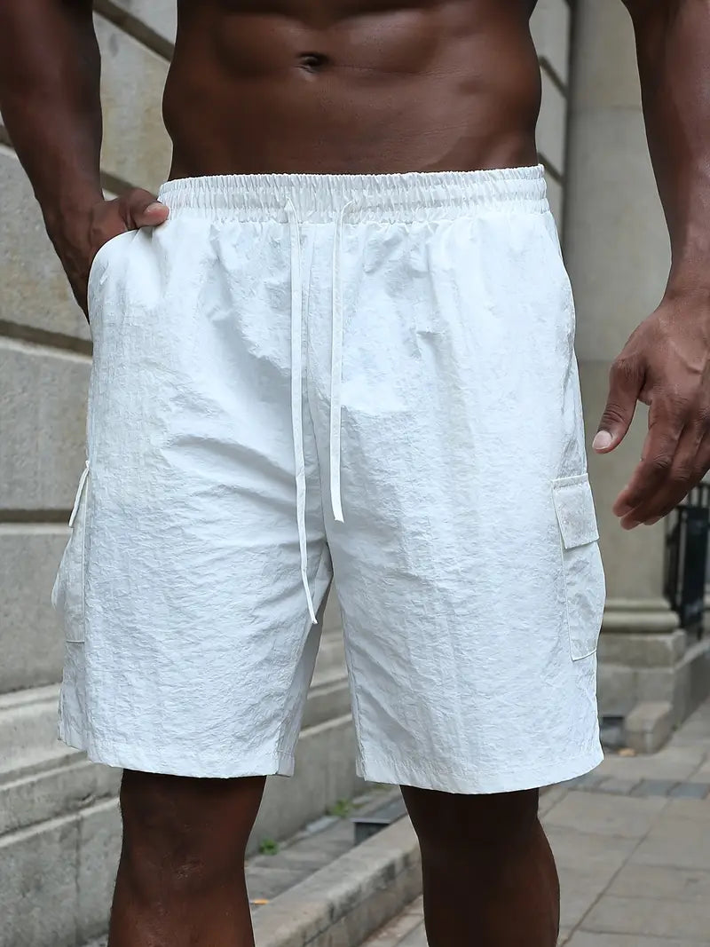 Pantaloni corti traspiranti con vita elastica