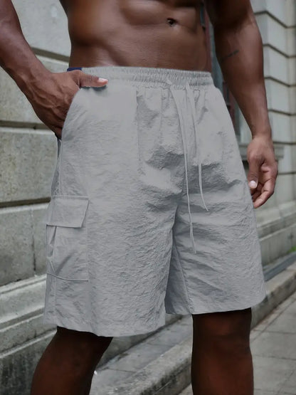 Pantaloni corti traspiranti con vita elastica