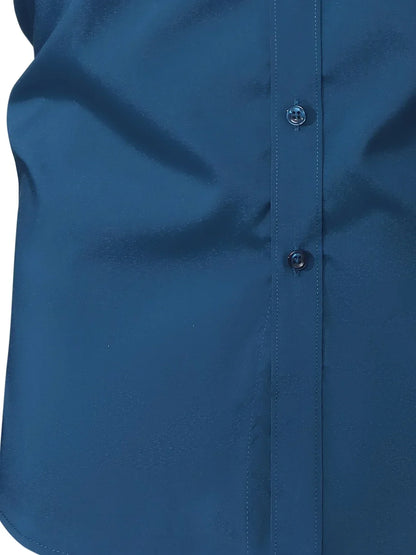 Elegante camicia a maniche lunghe con bottoni