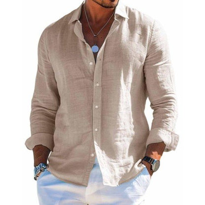 Camicia elegante in tessuto traspirante
