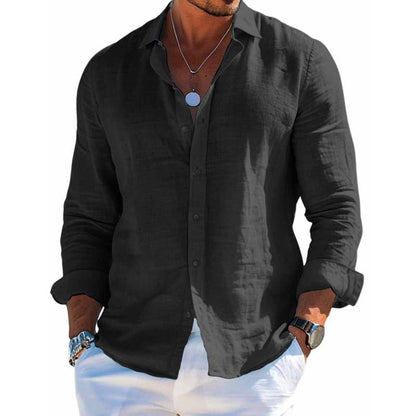 Camicia elegante in tessuto traspirante